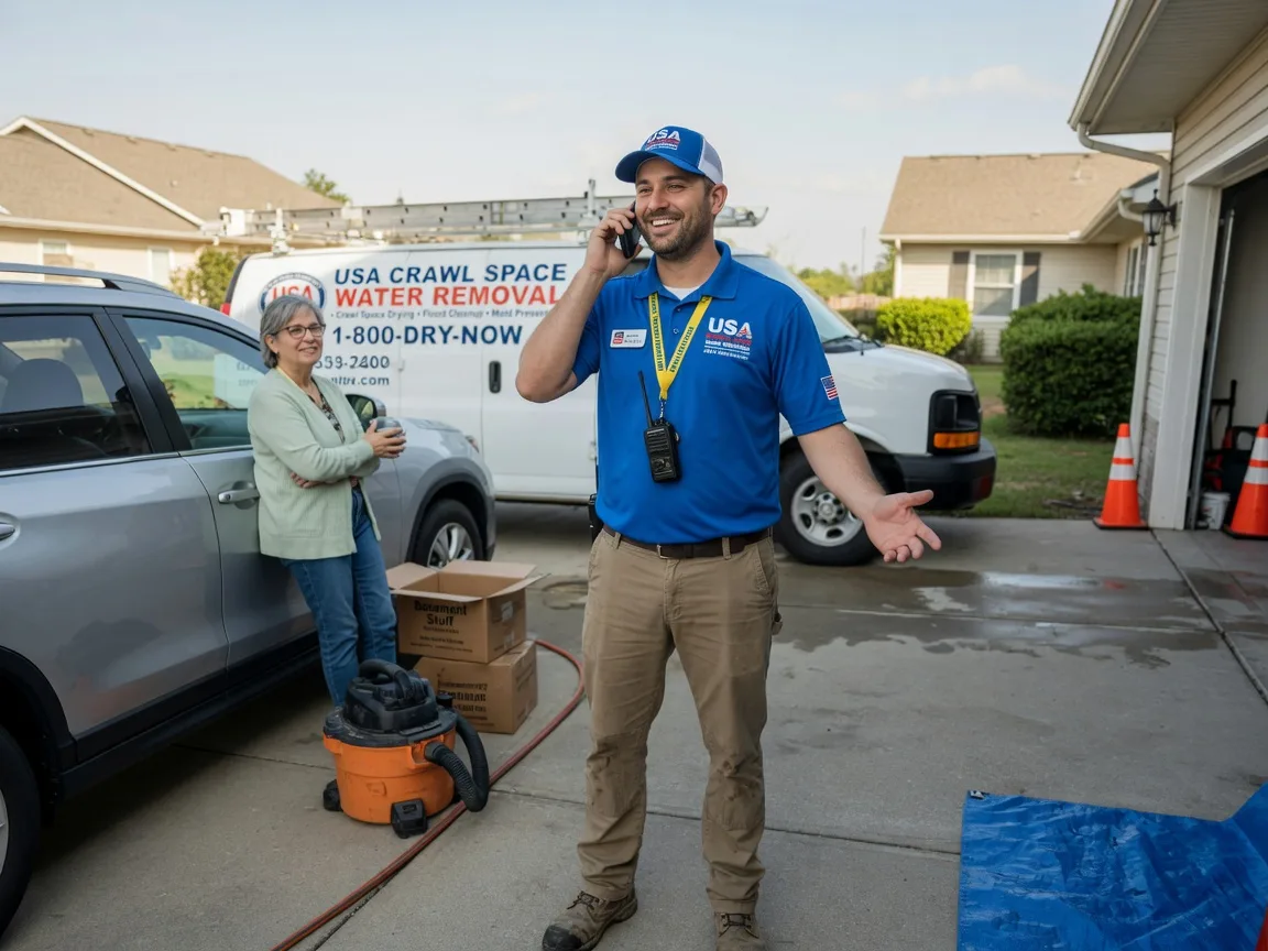 Crawl Space Water Removal Bluffs, IL FAQs